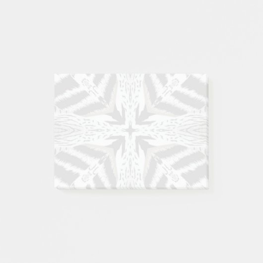 Zebra Print Post-it Klebezettel (Vorderseite)