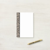 Zebra Print Post-it-Notes Post-it Klebezettel (Auf Schreibtisch)