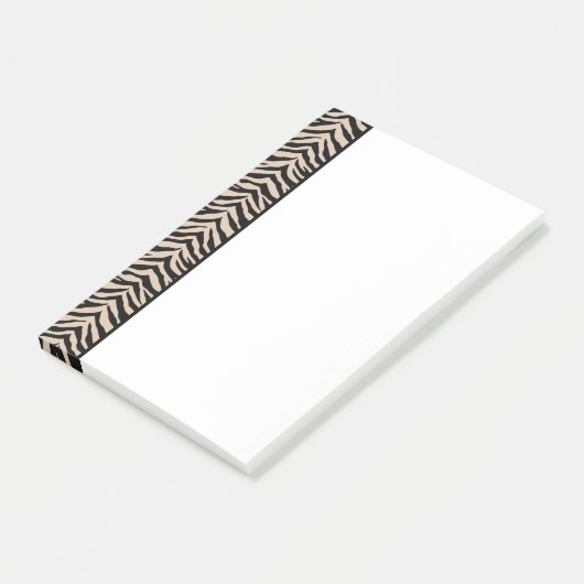 Zebra Print Post-it-Notes Post-it Klebezettel (angewinkelt)