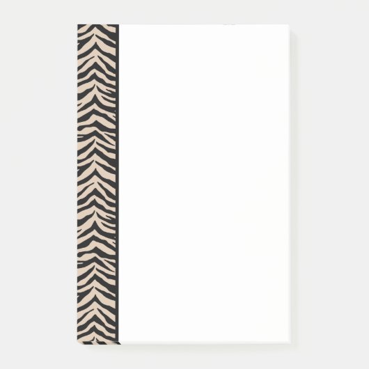 Zebra Print Post-it-Notes Post-it Klebezettel (Vorderseite)