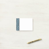 Zebra Print Post-it-Notes Post-it Klebezettel (Auf Schreibtisch)