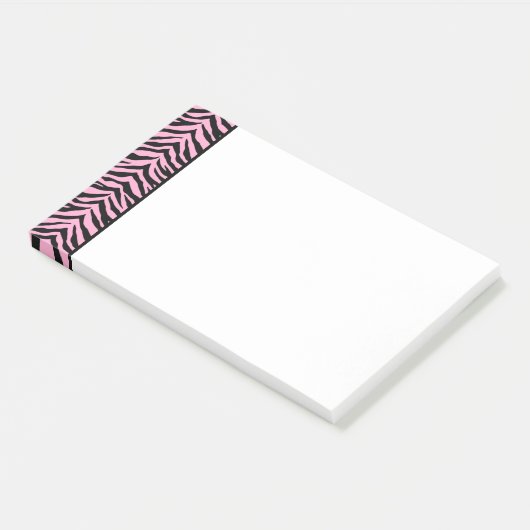 Zebra Print Post-it-Notes Post-it Klebezettel (angewinkelt)