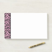 Zebra Print Post-it-Notes Post-it Klebezettel (Auf Schreibtisch)