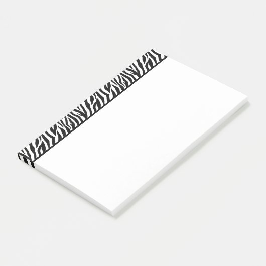Zebra Print Post-it-Notes Post-it Klebezettel (angewinkelt)