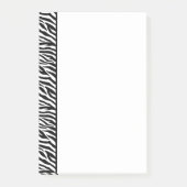 Zebra Print Post-it-Notes Post-it Klebezettel (Vorderseite)