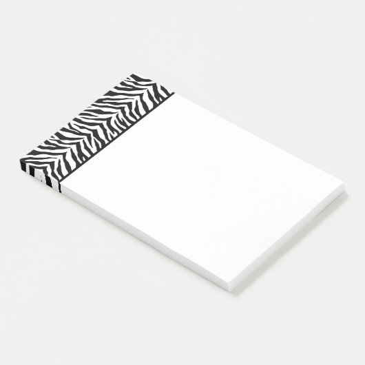 Zebra Print Post-it-Notes Post-it Klebezettel (angewinkelt)