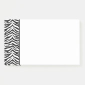 Zebra Print Post-it-Notes Post-it Klebezettel (Vorderseite)