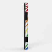 Zebra Print Rainbow Mix iPhone 5 Fall Case-Mate iPhone Hülle (Hinten/Rechts)