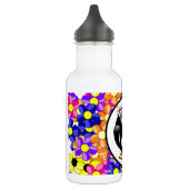 Zebra Print Ribbon Penguin Trinkflasche (Links)