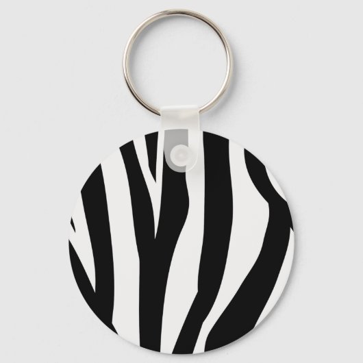 Zebra Print Schlüsselanhänger (Rückseite)