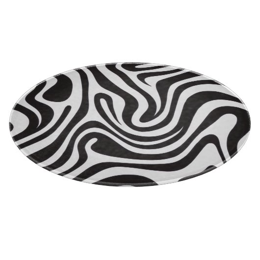 Zebra Print Schneidebrett (Ecke)