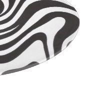 Zebra Print Schneidebrett (Ecke)