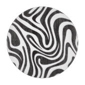 Zebra Print Schneidebrett (Vorderseite)