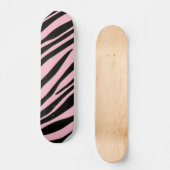 Zebra Print Skateboard (Vorderseite)