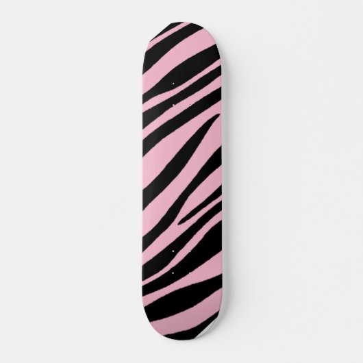 Zebra Print Skateboard (Vorne)