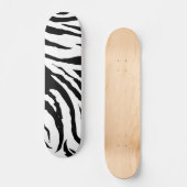 Zebra Print Skateboard Mini (Vorderseite)