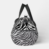 Zebra Print Small Duffel Bag Duffle Bag (Rechts)