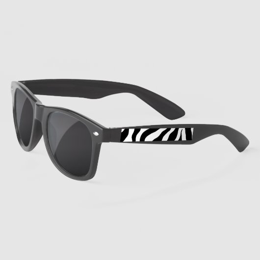 Zebra Print-Sonnenbrille (Links)