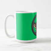 Zebra Print Steering Wheel Kaffeetasse (Links)