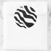Zebra Print Stickers (Tasche)