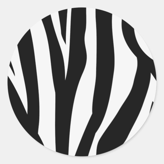 Zebra Print Stickers (Vorderseite)