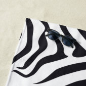 Zebra Print Strandtuch (Beispiel)