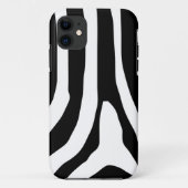 Zebra Print Stripes Muster Case-Mate iPhone Hülle (Rückseite)
