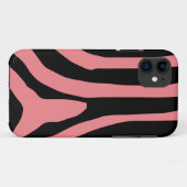 Zebra Print Stripes Muster Case-Mate iPhone Hülle (Rückseite (Horizontal))