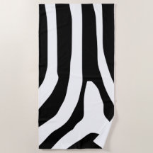 Zebra Print Stripes Muster