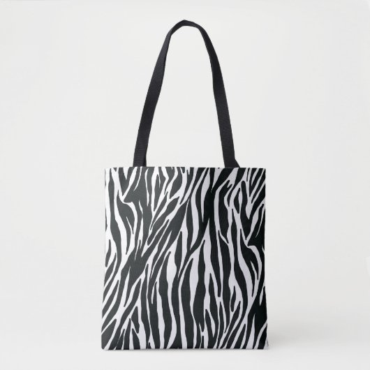 Zebra Print Tasche (Vorderseite)