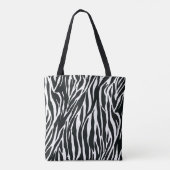 Zebra Print Tasche (Rückseite)