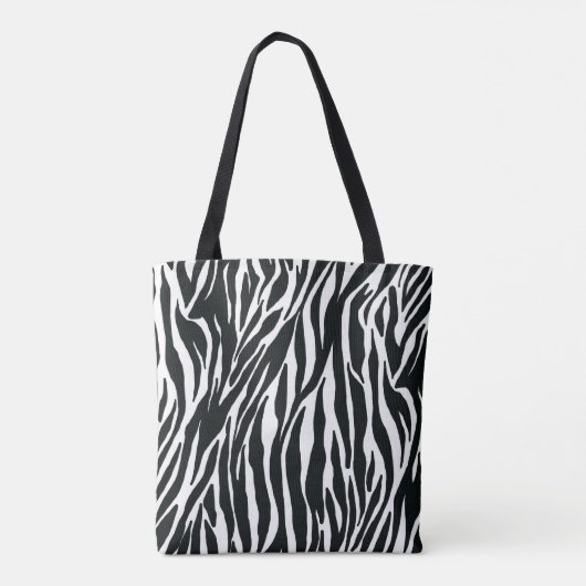 Zebra Print Tasche (Rückseite)