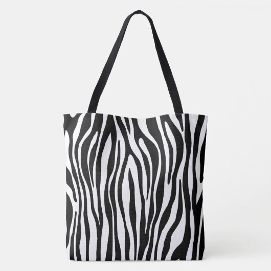 Zebra Print Tasche (Rückseite)