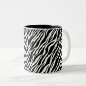 Zebra Print Tasse (VorderseiteRechts)