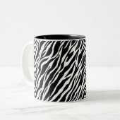 Zebra Print Tasse (Vorderseite Links)