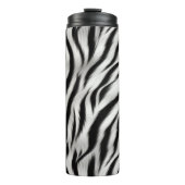 Zebra Print Thermosbecher (Vorderseite)