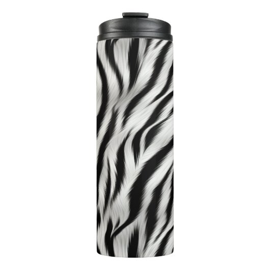 Zebra Print Thermosbecher (Vorderseite)