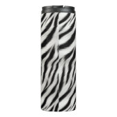 Zebra Print Thermosbecher (Rückseite)