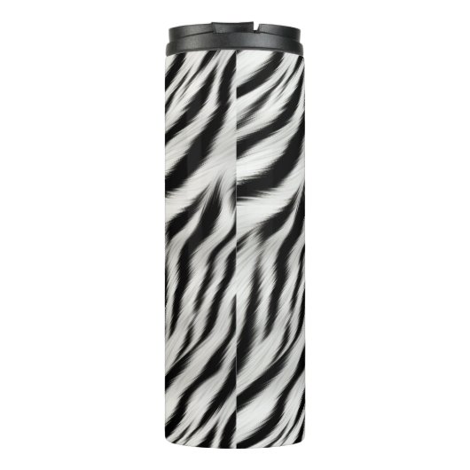 Zebra Print Thermosbecher (Rückseite)