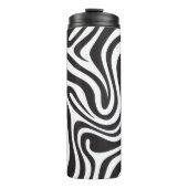 Zebra Print Thermosbecher (Vorderseite)