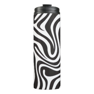 Zebra Print Thermosbecher