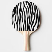 Zebra Print Tischtennis Schläger (Vorderseite)