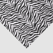Zebra Print Tissue Paper Seidenpapier (Ausschnitt)