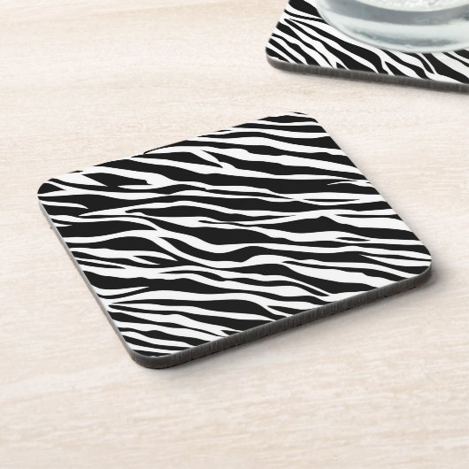 Zebra Print Untersetzer (Linke Seite)