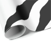Zebra Print Wrapping Paper Geschenkpapier (Rolleneckpunkt)
