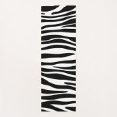 Zebra Print Yogamatte (Vorderseite)