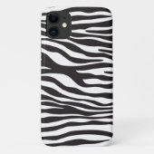Zebra Print, Zebrastreifen, schwarz und weiß Case-Mate iPhone Hülle (Rückseite)
