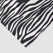Zebra Print, Zebrastreifen, schwarz und weiß Seidenpapier (Ausschnitt)