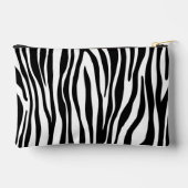 Zebra Print Zubehörtasche (Rückseite)