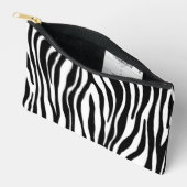 Zebra Print Zubehörtasche (Offen)